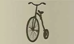 Bicycle silhouette