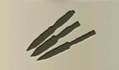 Throwing Knives silhouette