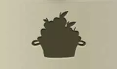 Apples silhouette