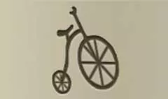 Bicycle silhouette