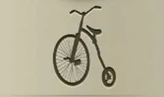 Bicycle silhouette