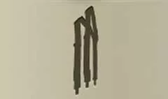 Suspenders silhouette