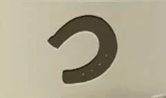 Horseshoe silhouette