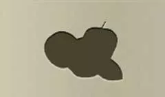 Apples silhouette