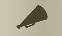 Megaphone silhouette