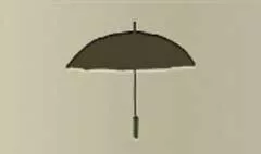 Umbrella silhouette