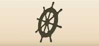 Ship's Wheel silhouette