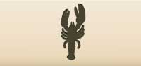 Lobster silhouette