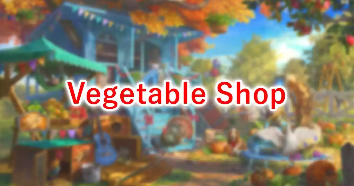 Vegetable Shop