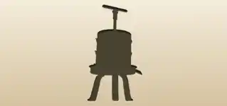 ワイン圧搾機