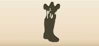 Rain Boot silhouette