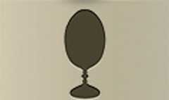 Faberge Egg silhouette