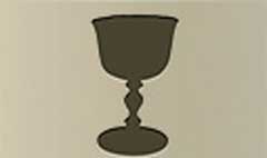 Wineglass silhouette #3