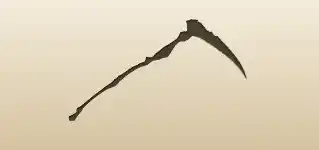 Scythe silhouette