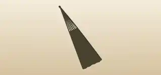 Hand Fan silhouette