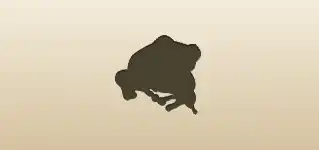 Frog silhouette
