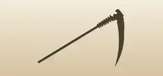 Scythe silhouette