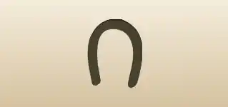 Horseshoe silhouette