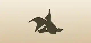 Fish silhouette