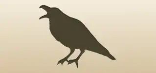 Crow silhouette