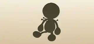Voodoo Doll silhouette