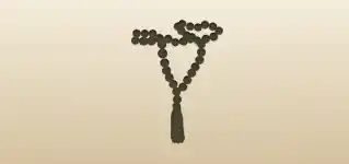 Prayer Beads silhouette