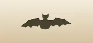 Bat silhouette