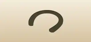 Horseshoe silhouette