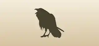 Crow silhouette