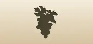 Grapes silhouette