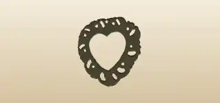 Heart silhouette