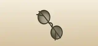 Eyeglasses silhouette