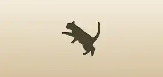 Cat silhouette