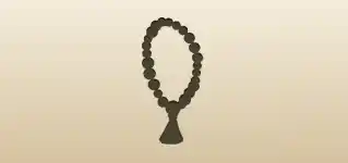 Prayer Beads silhouette