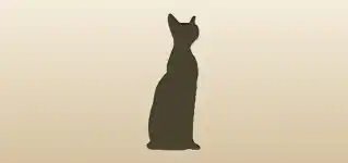 Cat silhouette
