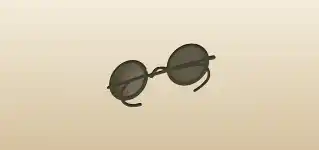 Eyeglasses silhouette