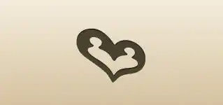 Heart silhouette