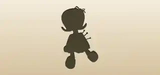 Voodoo Doll silhouette