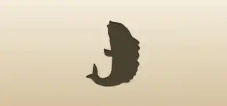 Fish silhouette