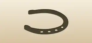 Horseshoe silhouette