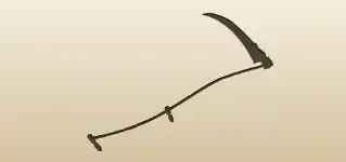 Scythe silhouette