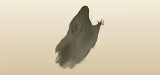 Ghost silhouette