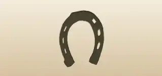 Horseshoe silhouette