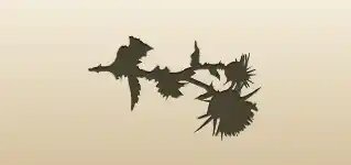 Thistle silhouette