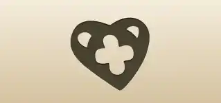 Heart silhouette