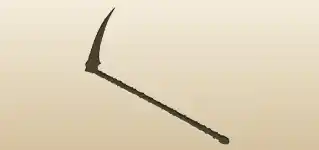 Scythe silhouette