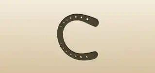 Horseshoe silhouette
