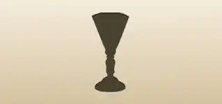Goblet silhouette
