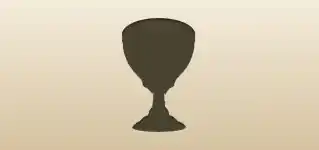 Goblet silhouette