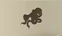 Octopus silhouette